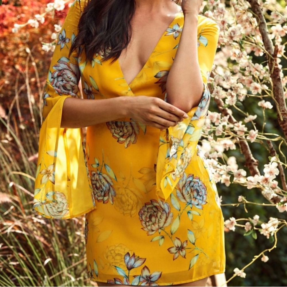 Marciano Floral Print Dress